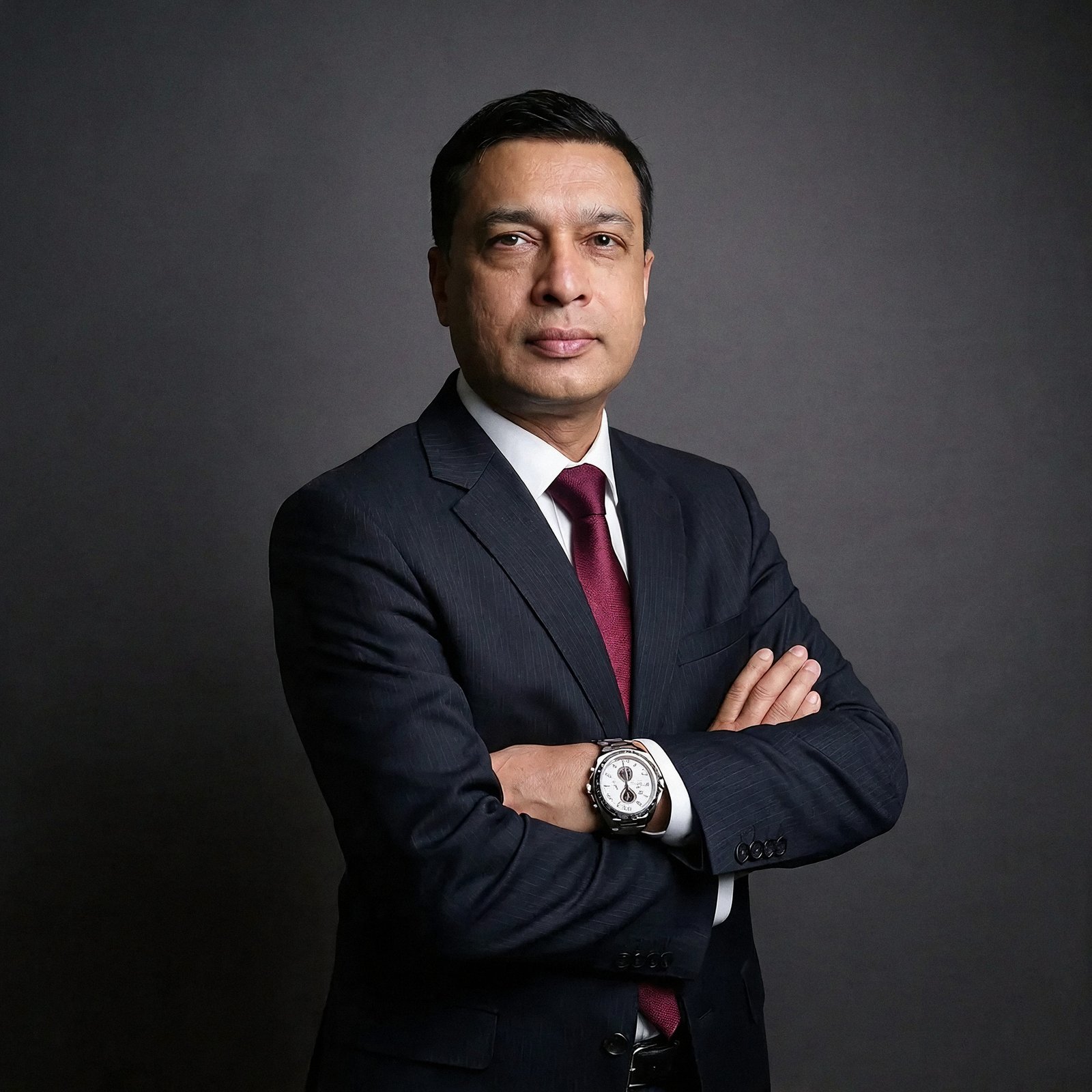 Portrait of Brigadier Sanjay Iyer (Retd.)